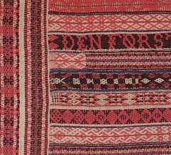 Coverlet detail