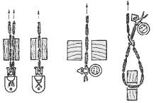Example of using pegs